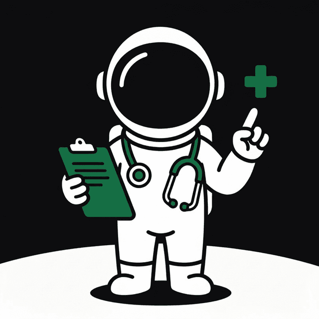 Spock the spaceman representing Medical Offices