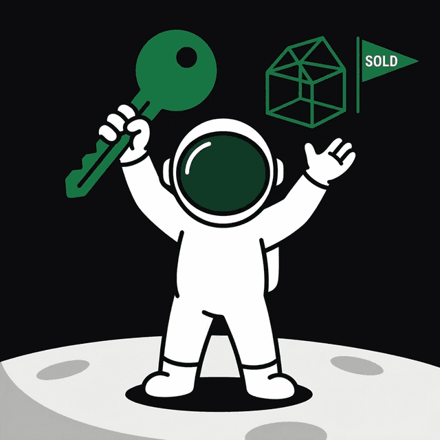 Spock the spaceman representing Real Estate