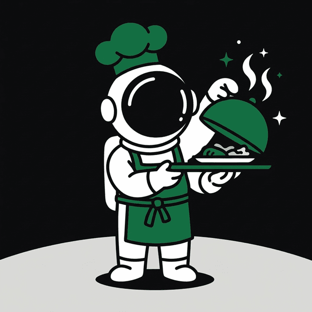 Spock the spaceman representing Restaurants