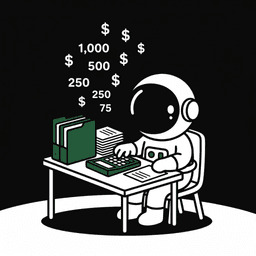 Spock the spaceman representing Tax & Accounting