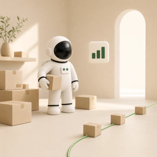 Spock the spaceman representing E-Commerce / DTC