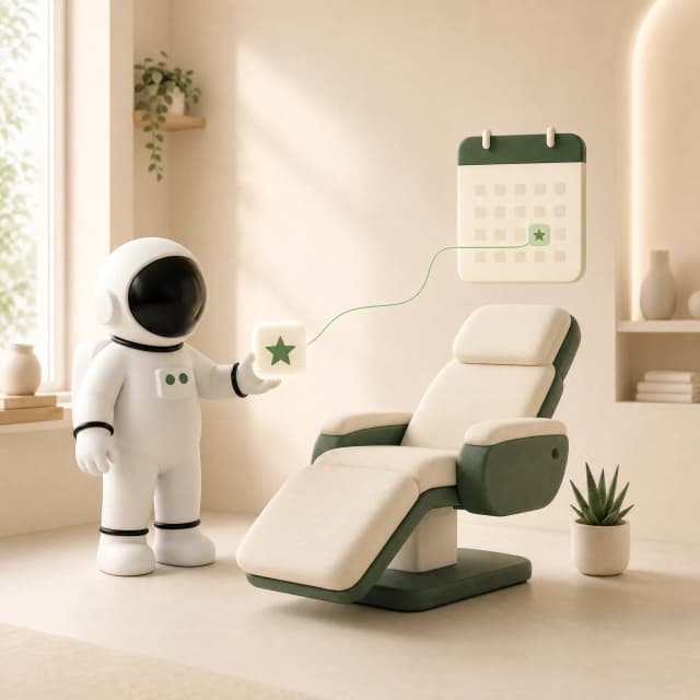 Spock the spaceman representing MedSpas