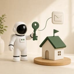 Spock the spaceman representing Real Estate