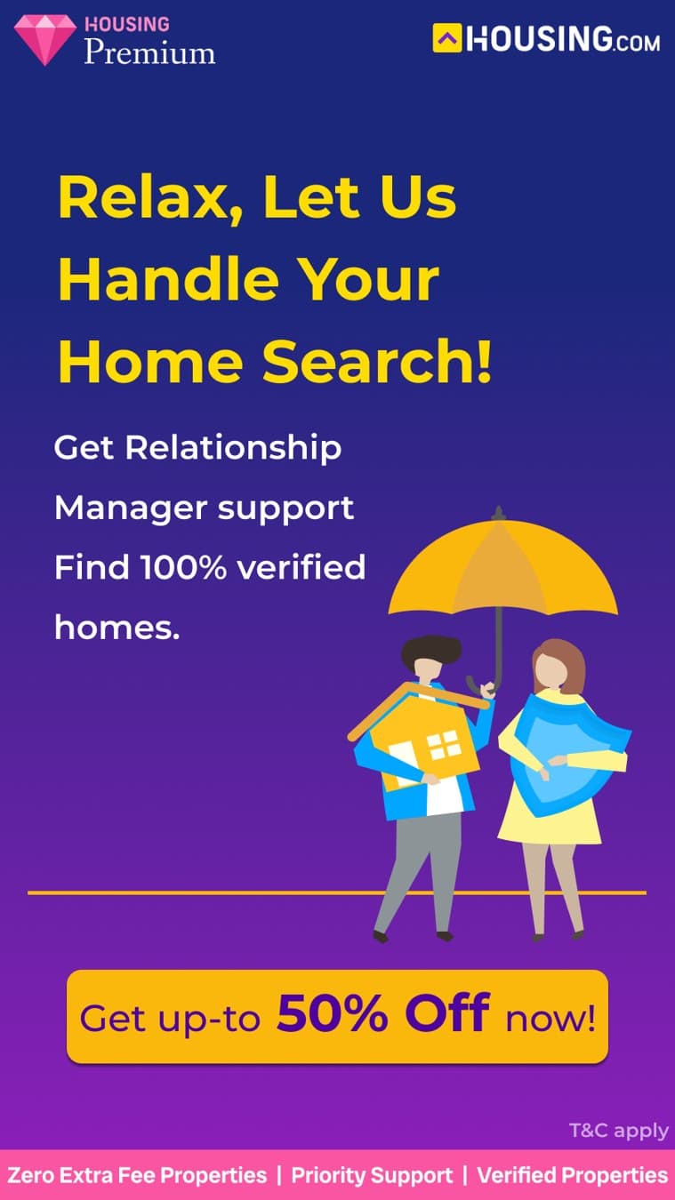 Housing.com · Offer-First Banner ad