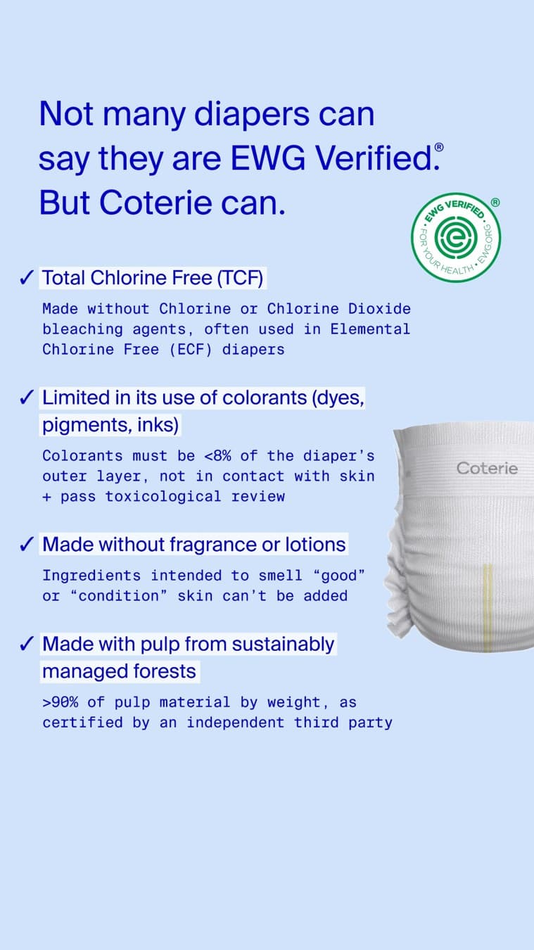 Coterie Baby · Listicle ad