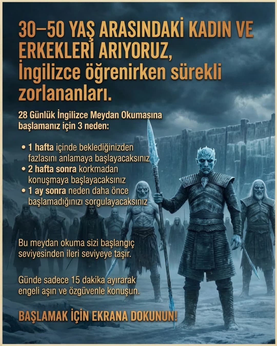 EWA: Learn Languages · Listicle ad
