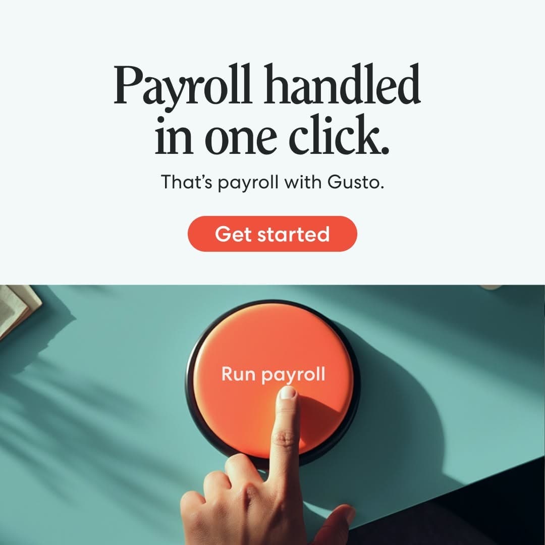 Gusto · Flatlay ad