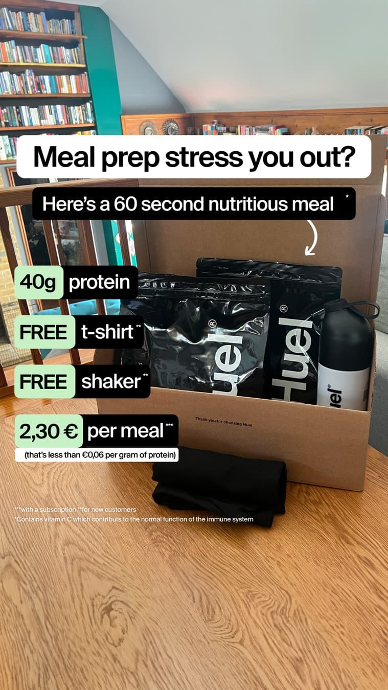 Huel ยท UGC Overlay ad