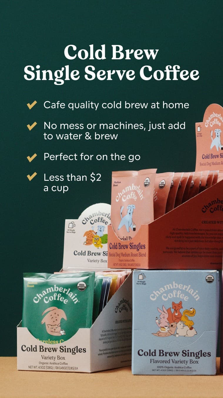 Chamberlain Coffee · Product Image ad