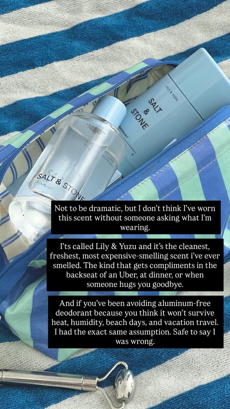 SALT & STONE · UGC Overlay ad