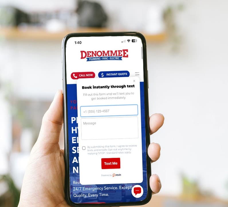 Denommee Plumbing, HVAC & Electric Β· Lifestyle Image ad