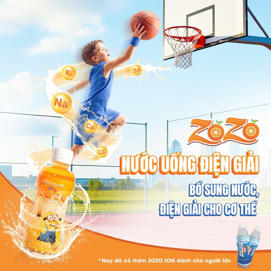 Bù điện giải ZOZO - Nhìn là thích, uống là mê · Lifestyle Image ad