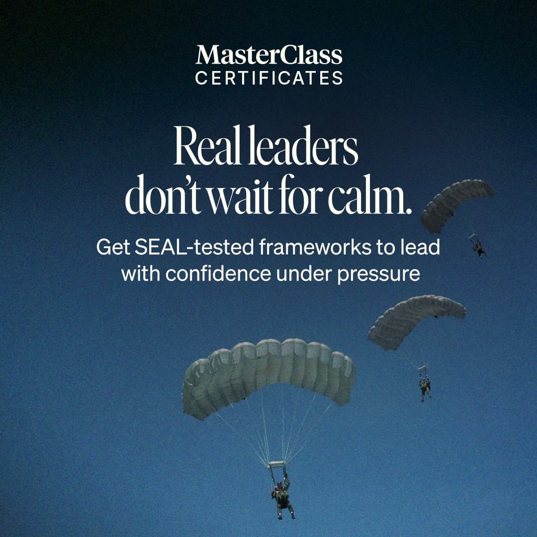 MasterClass · Editorial ad