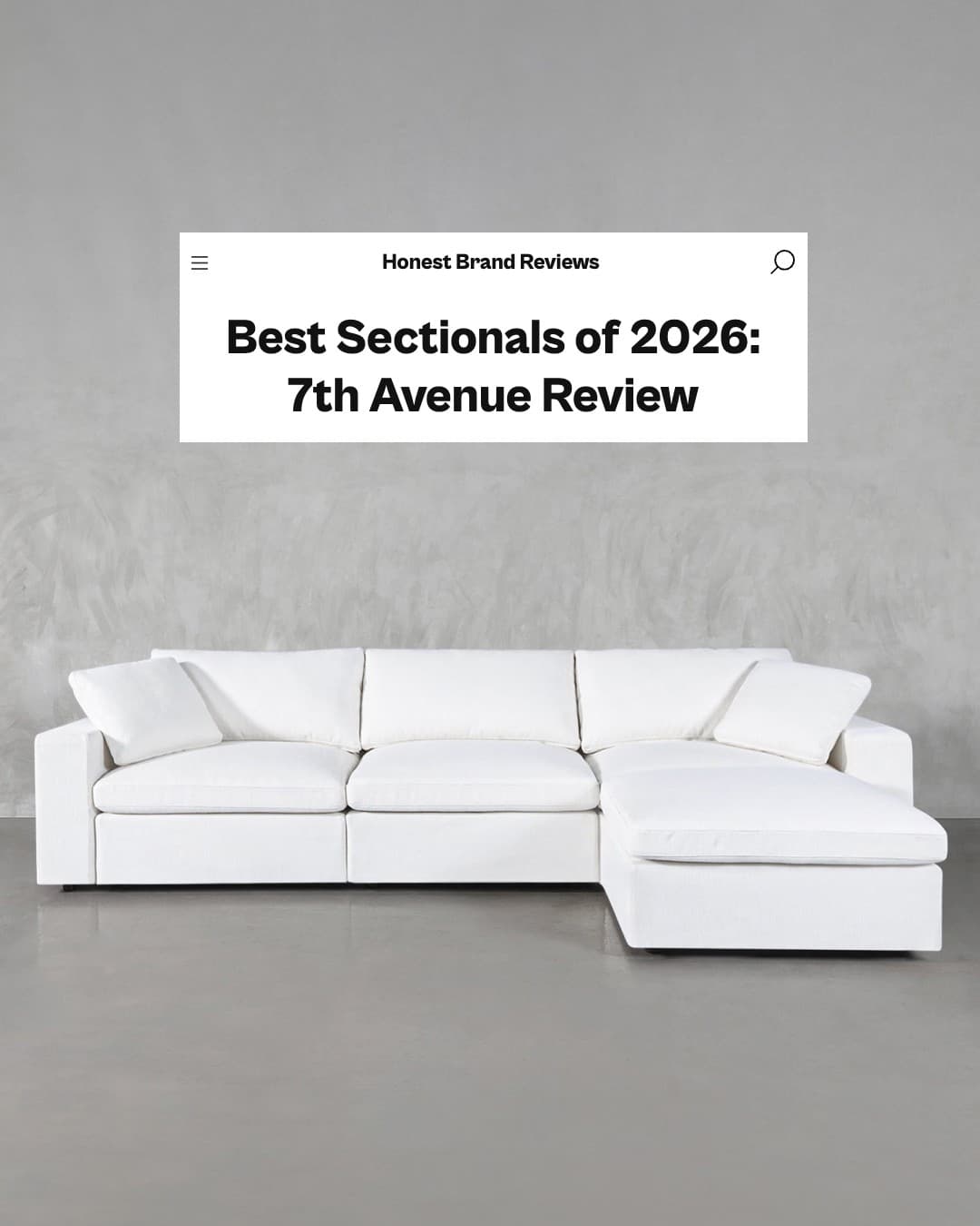 Honest Brand Reviews · Product Image ad