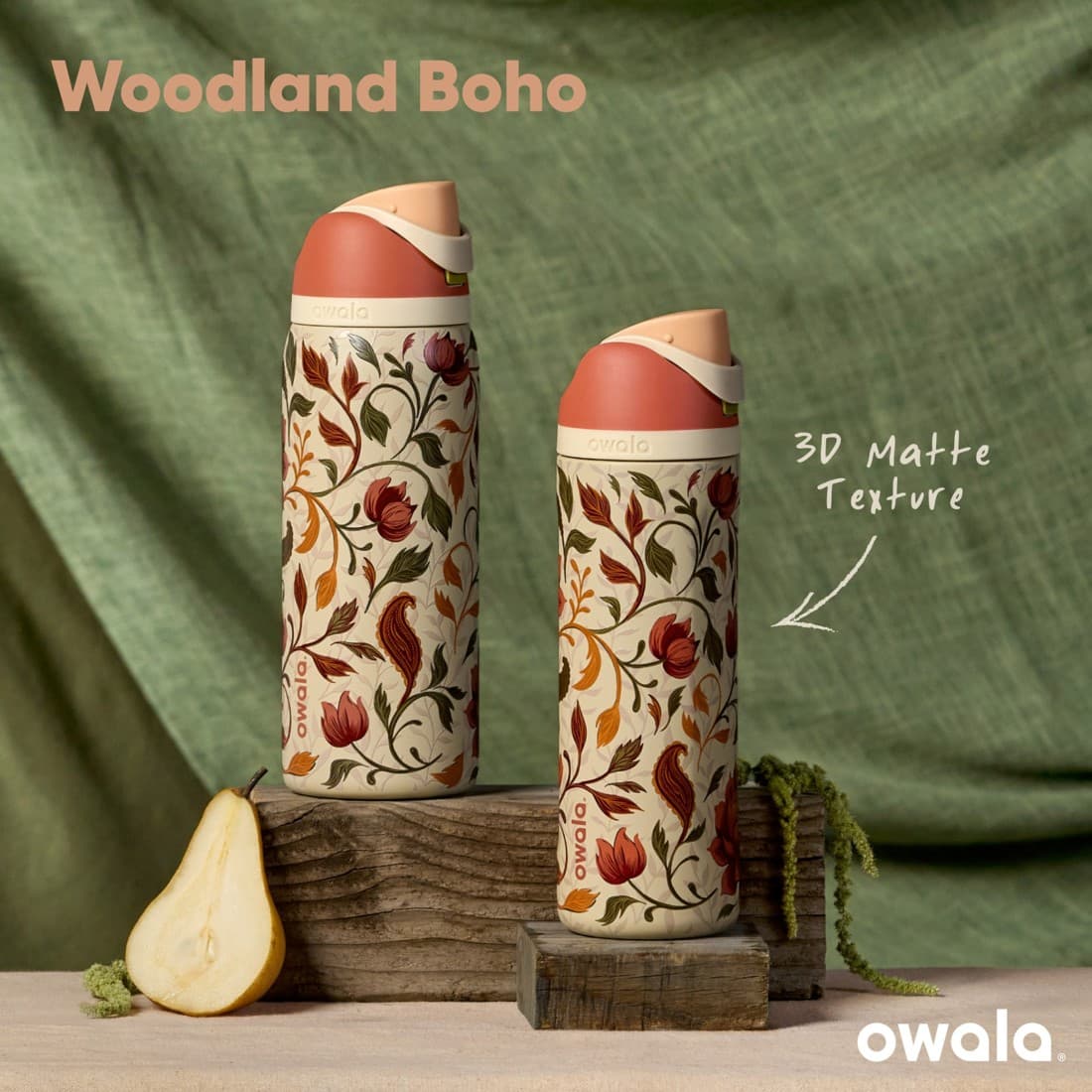 Owala · Feature Benefit Pointout ad
