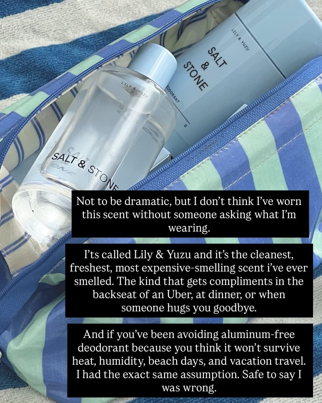 SALT & STONE · UGC Overlay ad