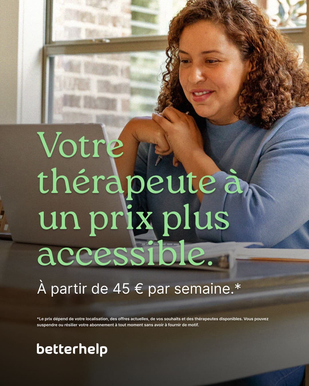 BetterHelp · Lifestyle Image ad