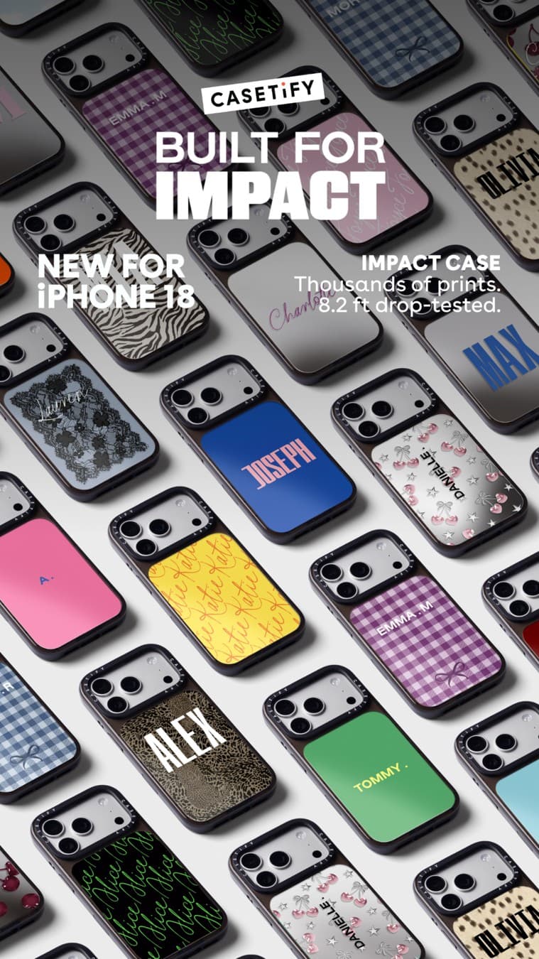 Casetify · Flatlay ad