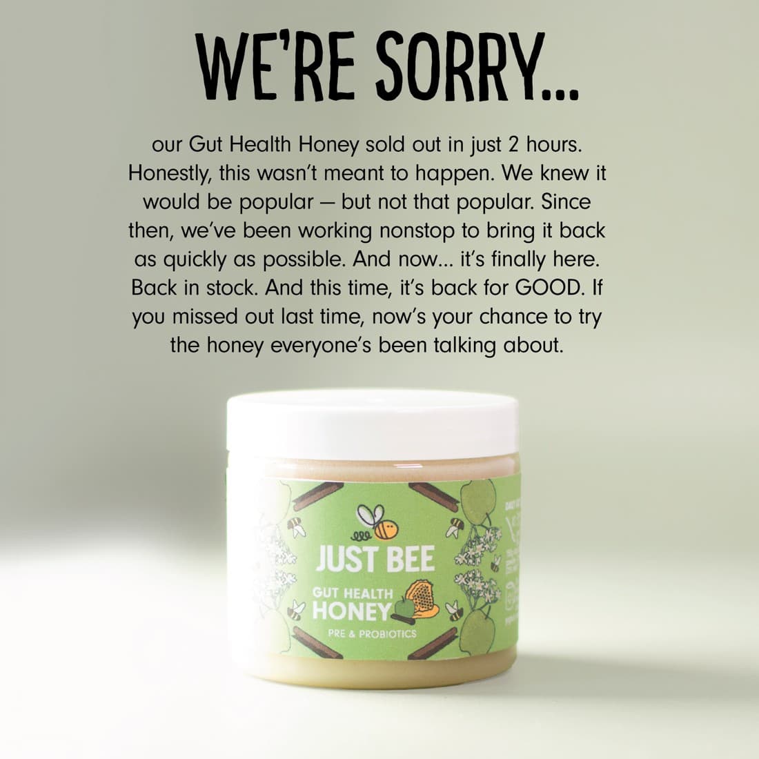 Just Bee Honey · Product Image ad
