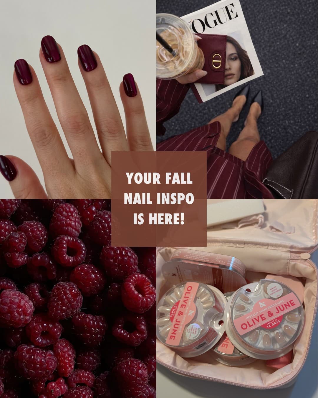 Olive & June · Collage ad