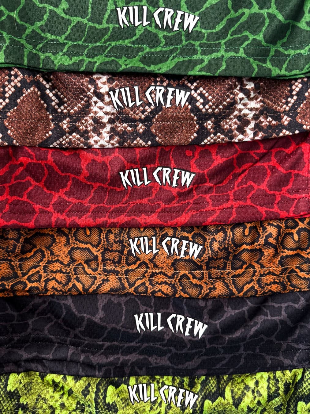 Kill Crew · Flatlay ad