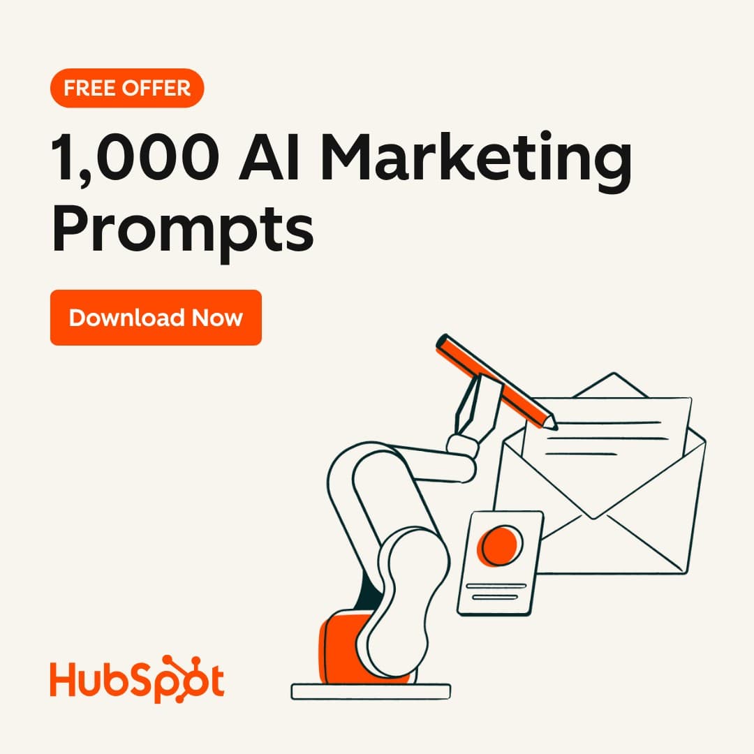HubSpot · Offer-First Banner ad