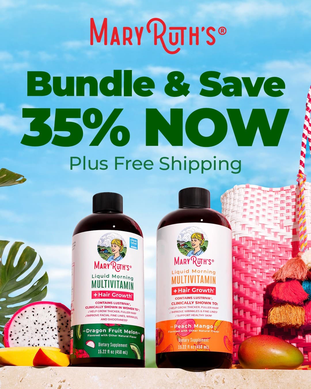MaryRuth's · Offer-First Banner ad