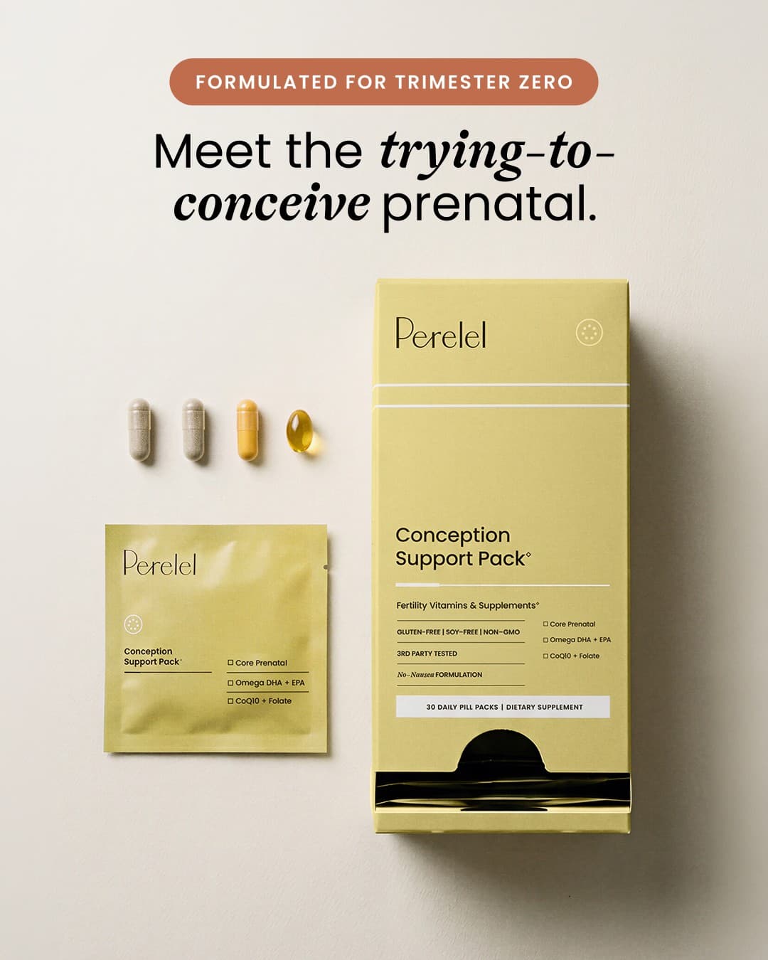 Perelel · Flatlay ad