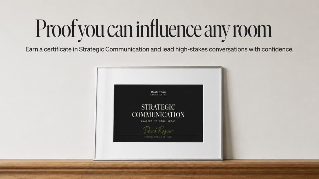 MasterClass · Product Image ad