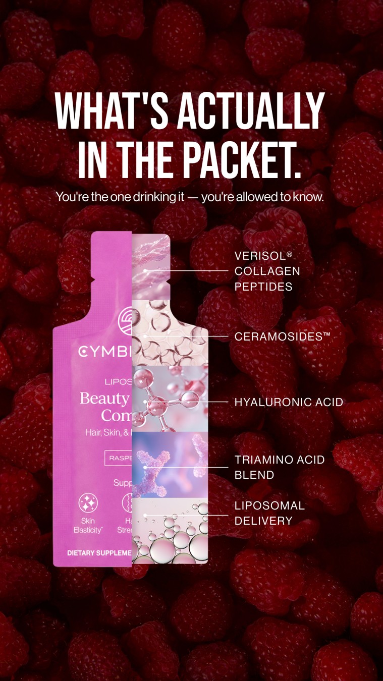 Cymbiotika · Feature Benefit Pointout ad