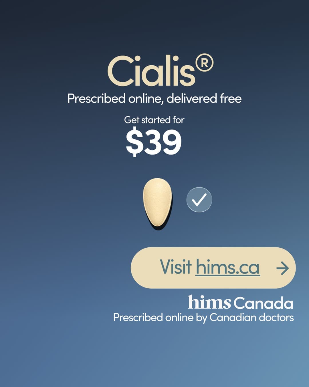 hims · Offer-First Banner ad