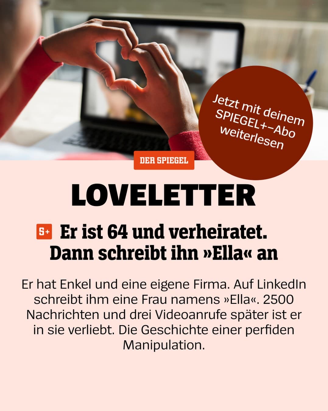 DER SPIEGEL · Editorial ad