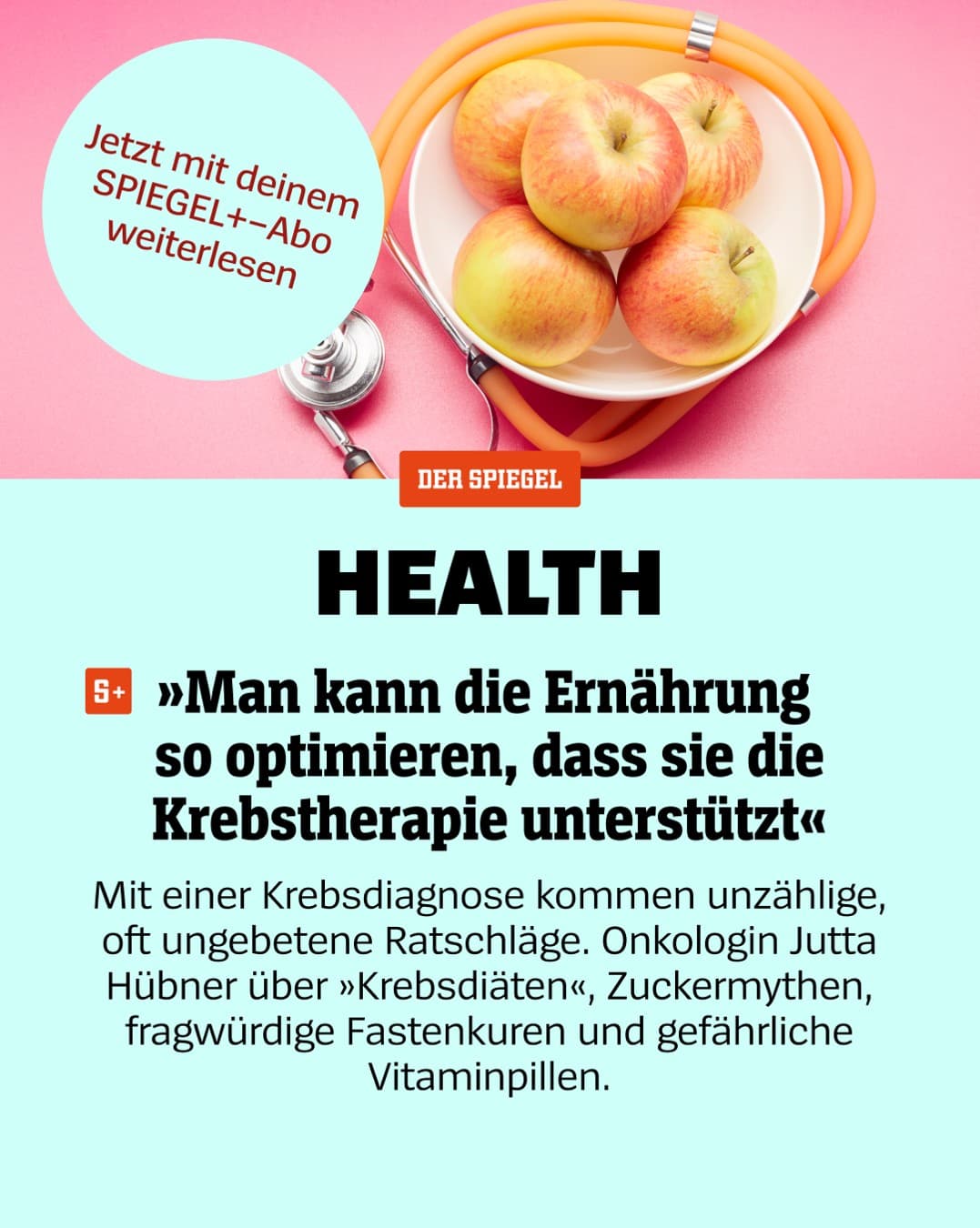 DER SPIEGEL · Editorial ad