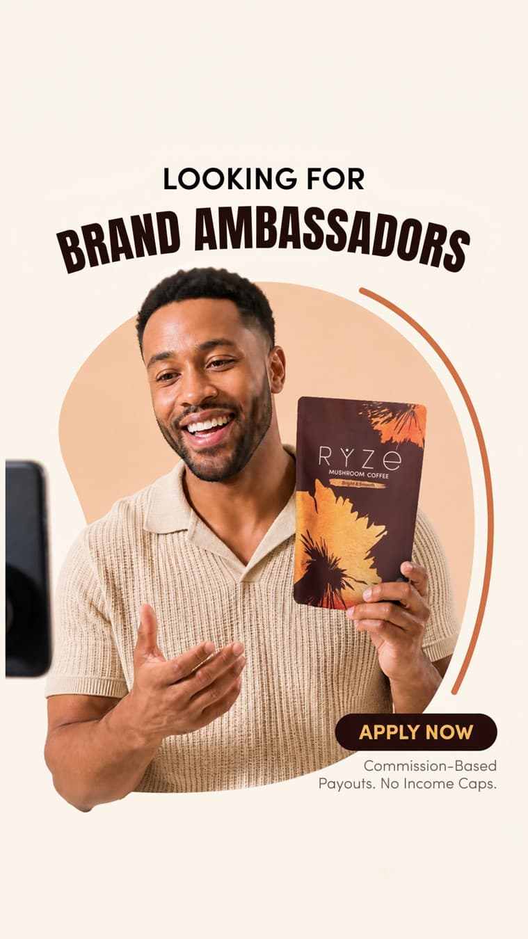 RYZE Superfoods · Product Image ad