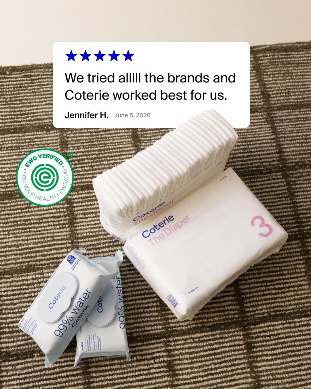 Coterie Baby · Review ad