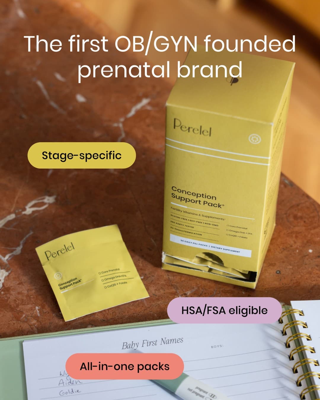 Perelel · Flatlay ad