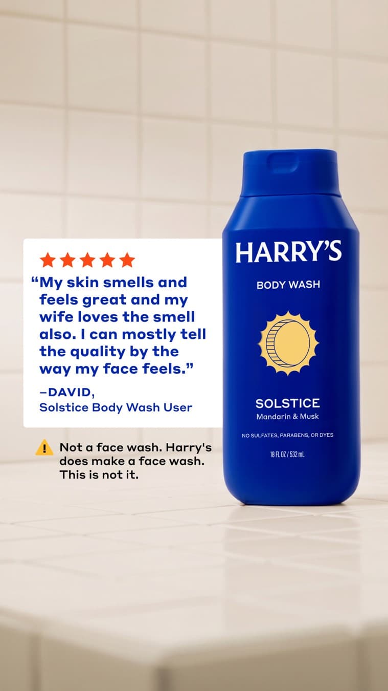 Harry's · Review ad