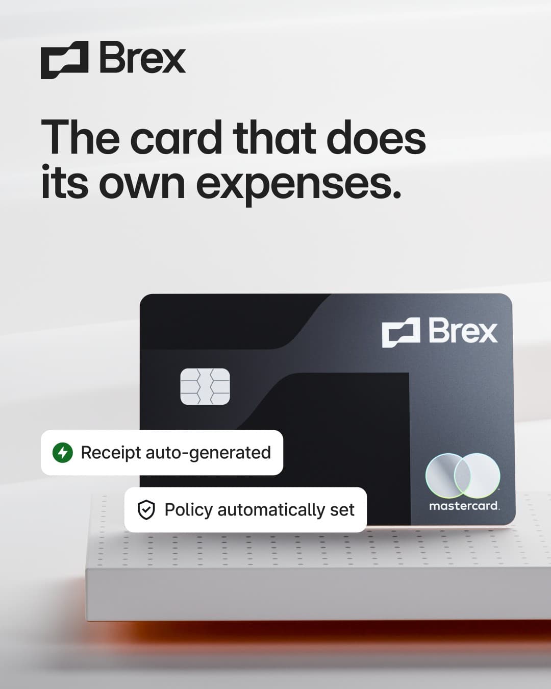 Brex · Feature Benefit Pointout ad