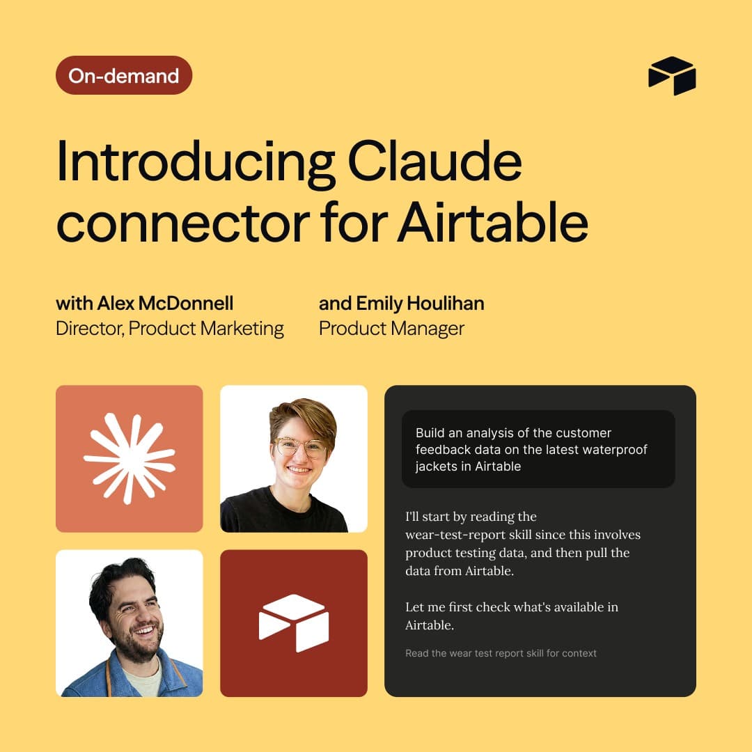 Airtable · Collage ad