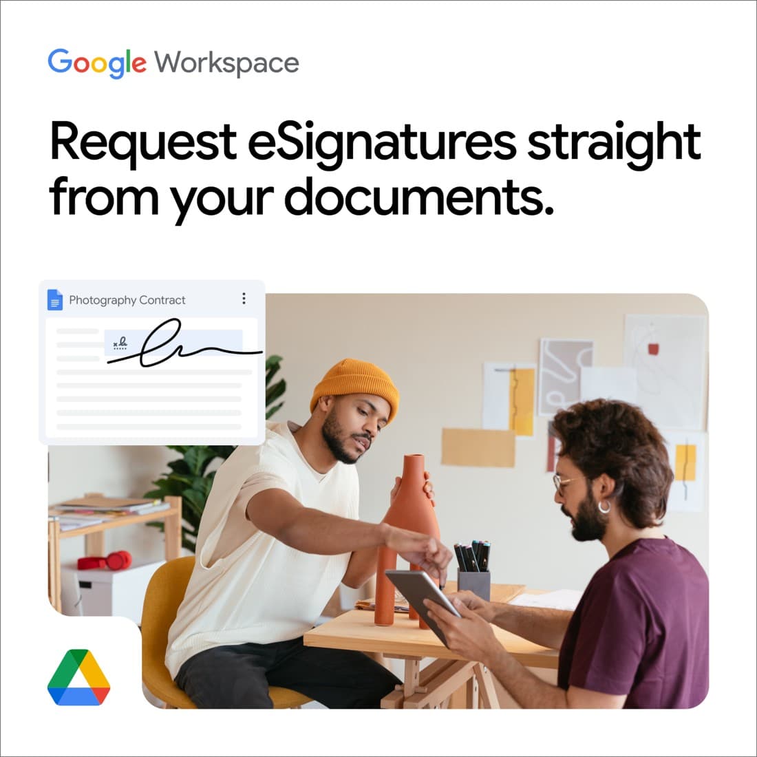 Google Workspace · Document Mockup ad