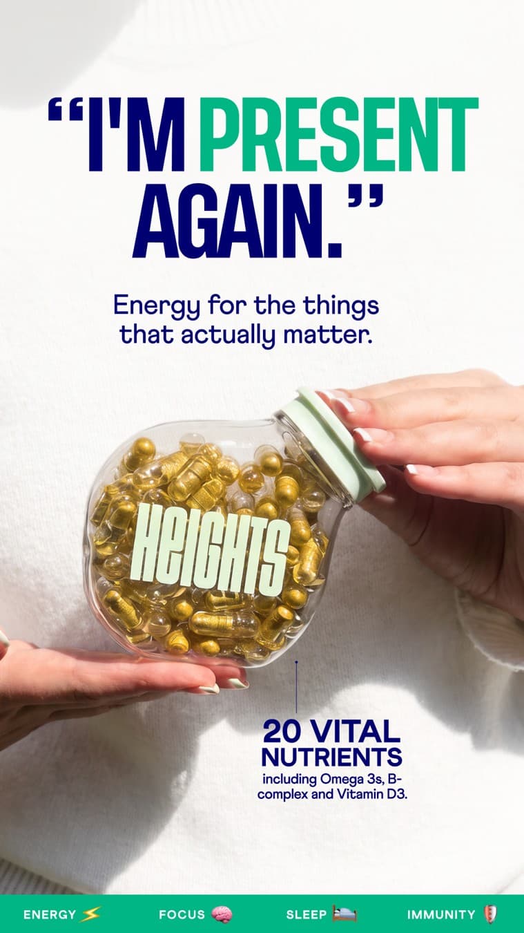 Your Heights · Product Image ad