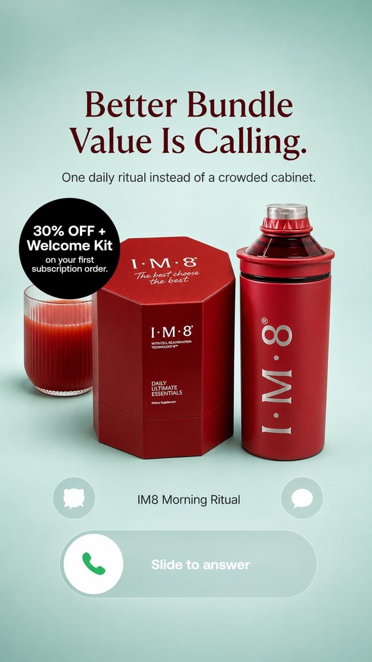 IM8 Health · Text Message ad