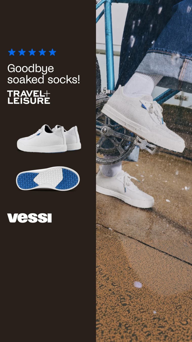 Vessi · Press ad