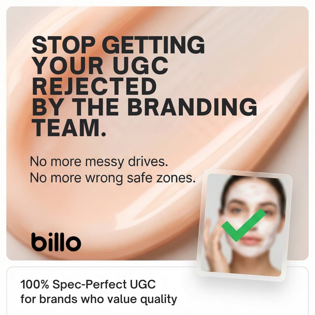 Billo · Product Image ad