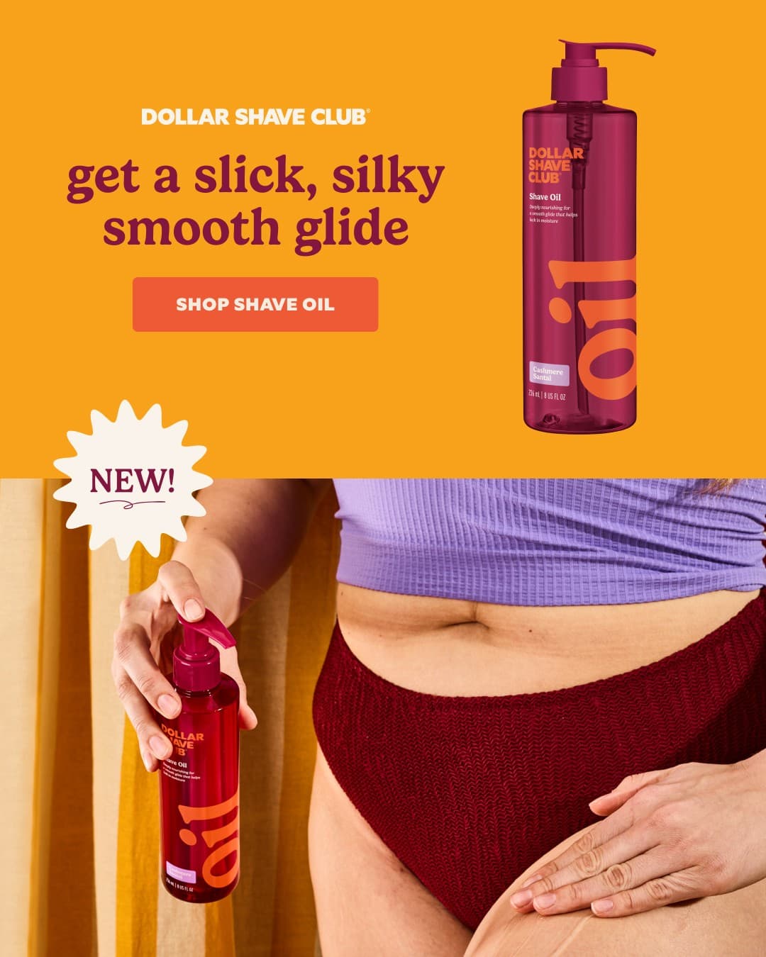 Dollar Shave Club · Collage ad