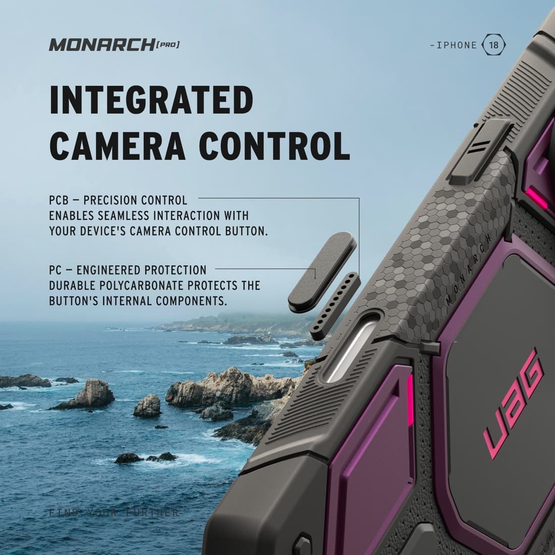 Urban Armor Gear · Feature Benefit Pointout ad