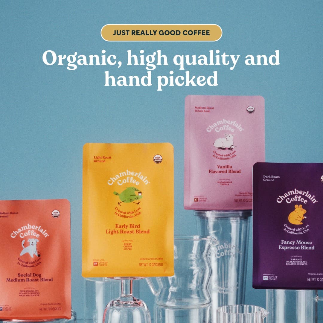 Chamberlain Coffee · Product Image ad