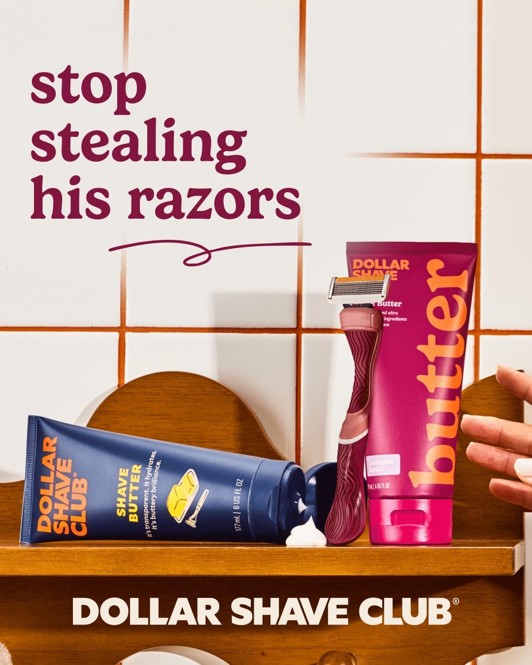Dollar Shave Club · Product Image ad