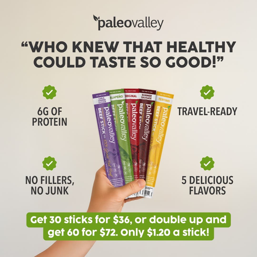 Paleovalley · Offer-First Banner ad