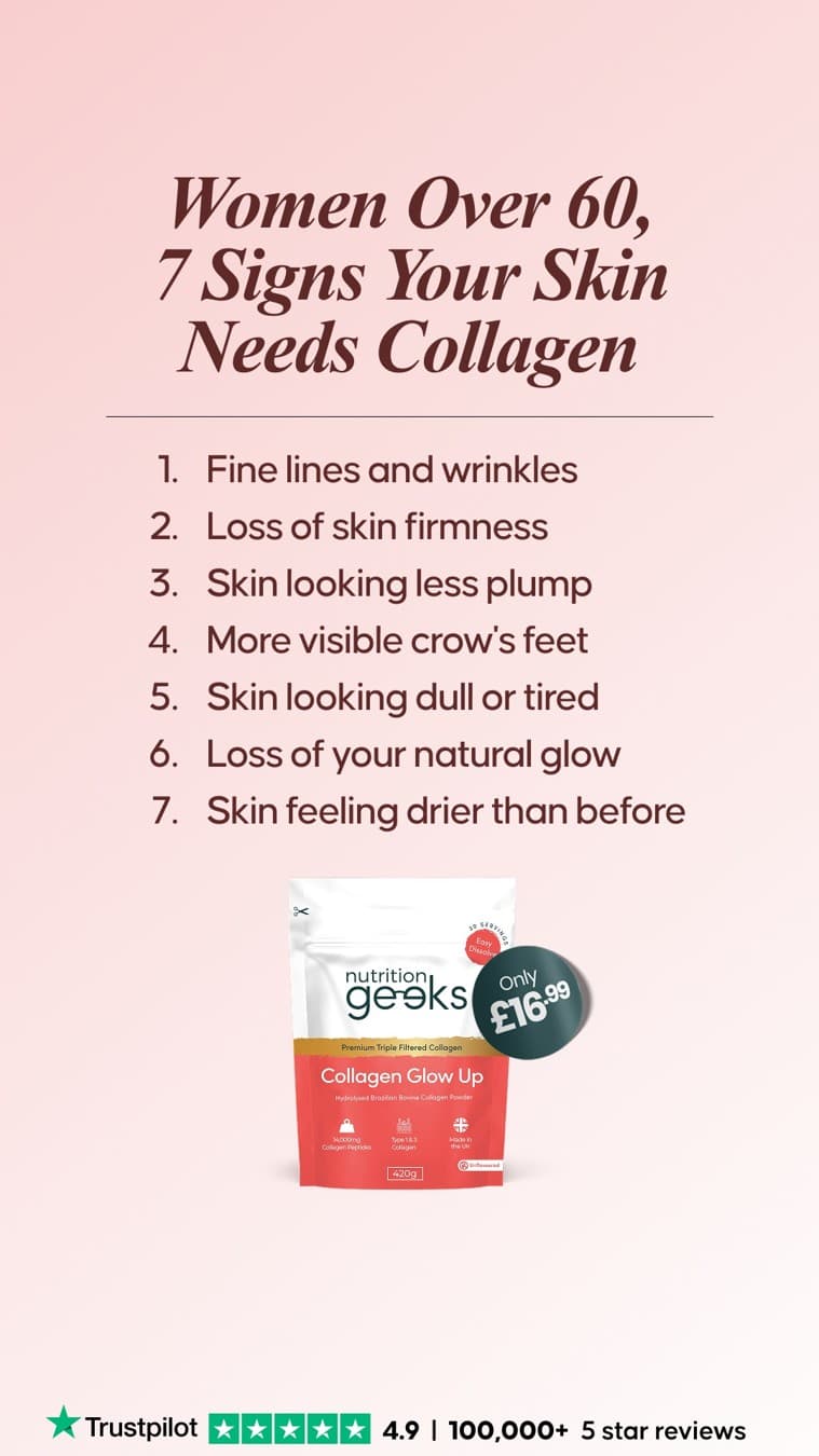 Nutrition Geeks · Listicle ad